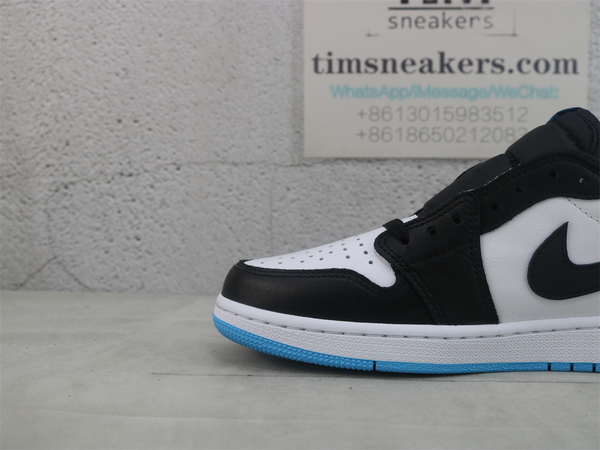 LJR Batch Air Jordan 1 Retro Low OG Black Dark Powder Blue CZ0790-104